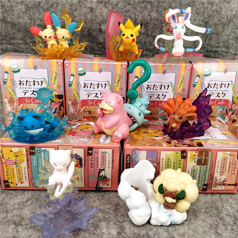 Model Figure Base - Коллекционные игрушки-сюрпризы Покемон: фигурки Пикачу на