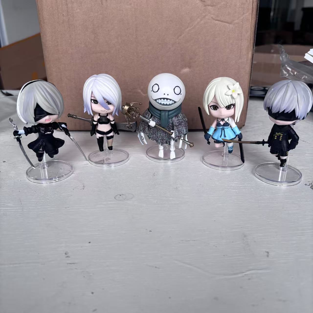 Model Kit Nier Automata - 5 шт./компл., игра NieR YoRHa 2B