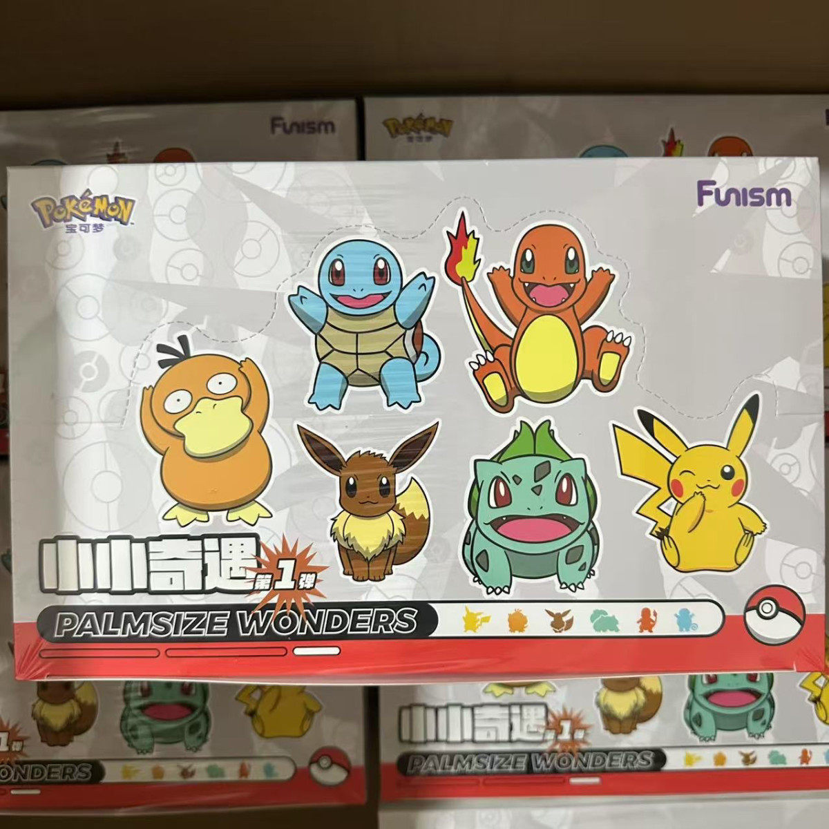 Model Kit Eevee - Коллекционная мини-фигурка Funism Pokémon Palmsize Wonders
