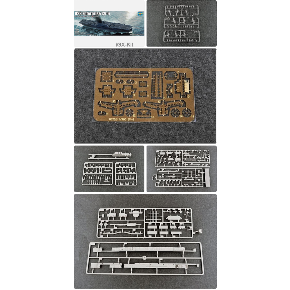Model Kit Uss Enterprise - Набор для сборки пластиковой модели военного