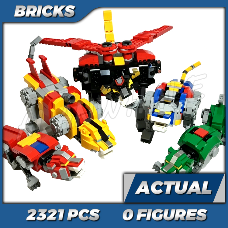 Model Kit Voltron - Набор для сборки 2321 деталь: Идеи