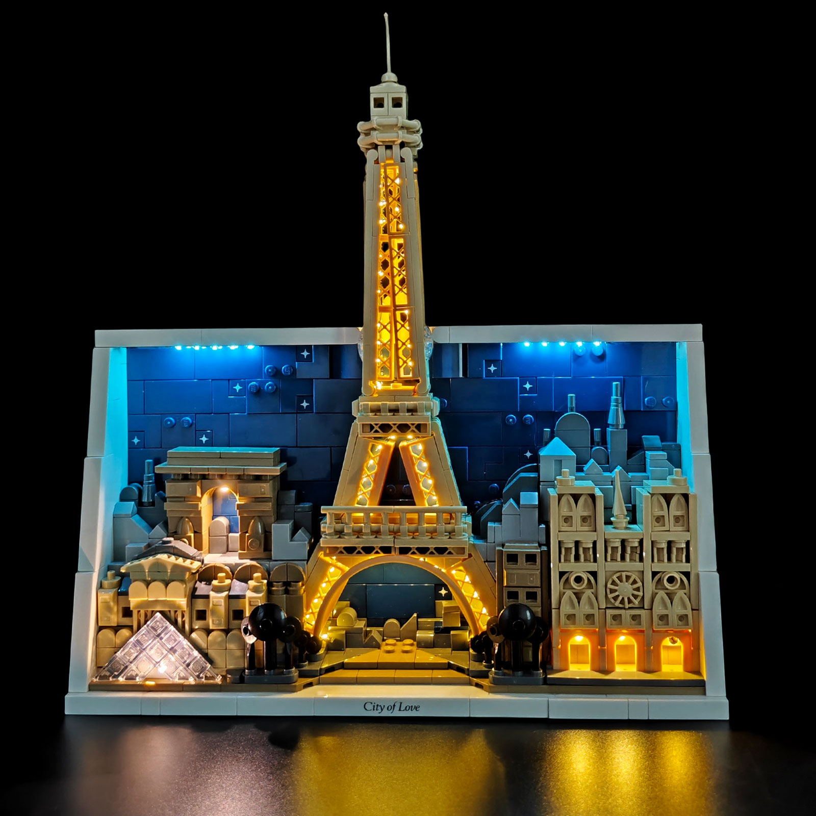 Model Kit Lego - Комплект светодиодного освещения LYBMTWF, совместимый с