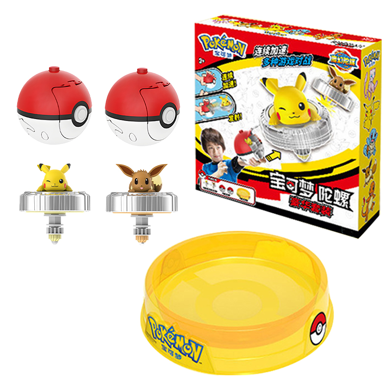 Model Kit Eevee - Игровой набор Pokemon Ball Battle: Вращающиеся