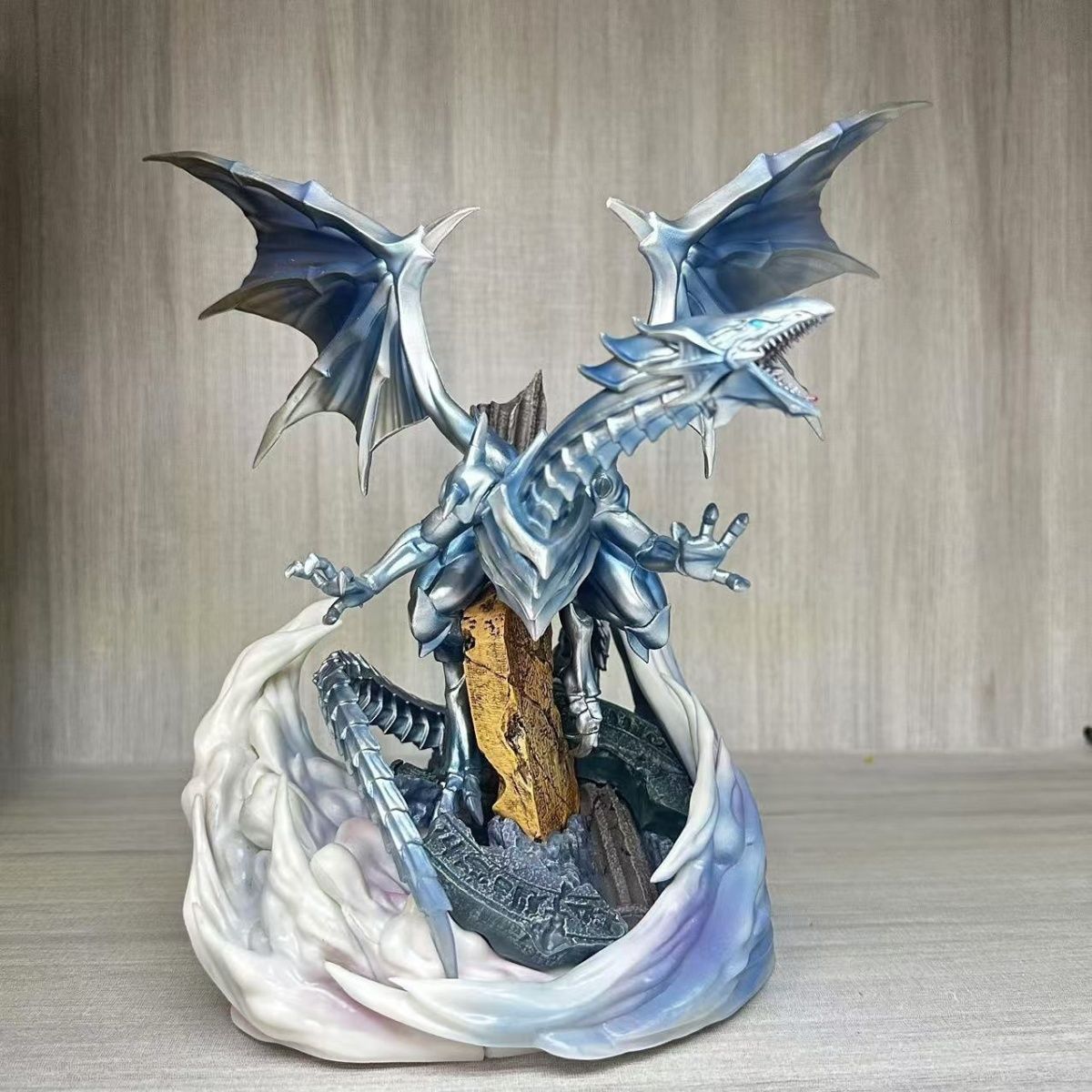 Model Kit Yugioh - Фигурка аниме-персонажа Yu-Gi-Oh! White Slifer Sky