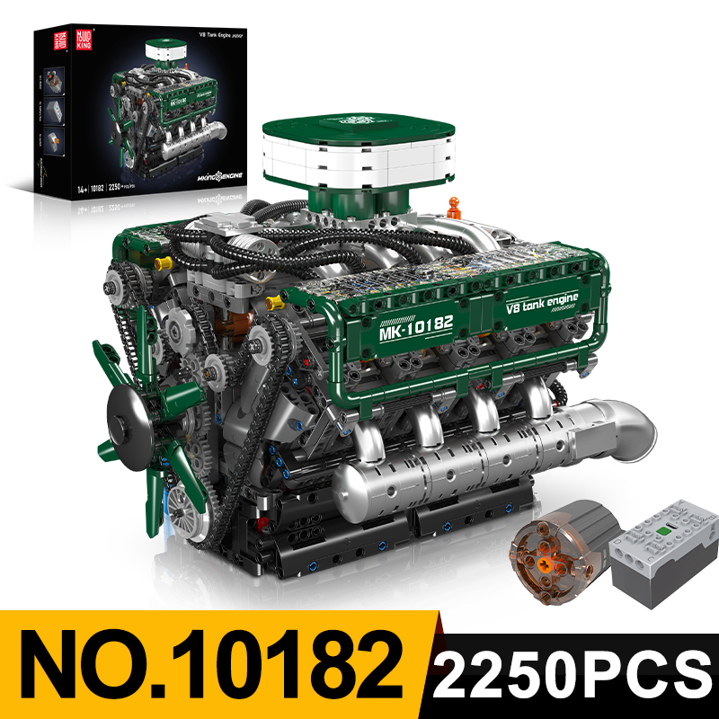Model Kit V8 - Mold King 10182 V8 Модель танкового