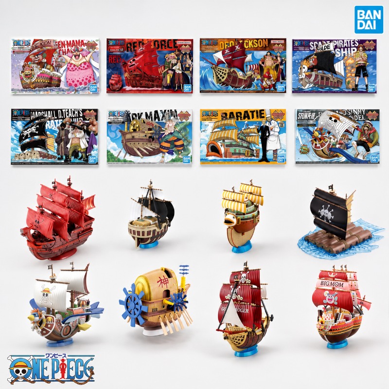 Model Kit One Piece Ship - Оригинальный набор для сборки модели корабля