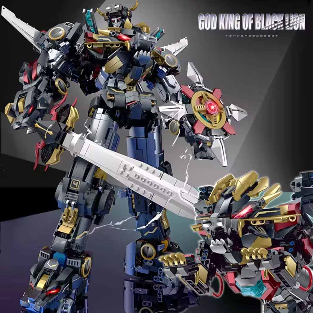 Model Kit Voltron - 3935 деталей, 3-в-1, Технический конструктор «Божественный