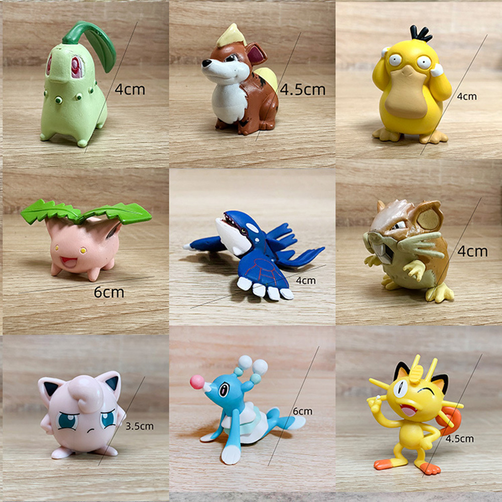 Model Kit Eevee - Новые фигурки персонажей аниме: Покемон Иви,