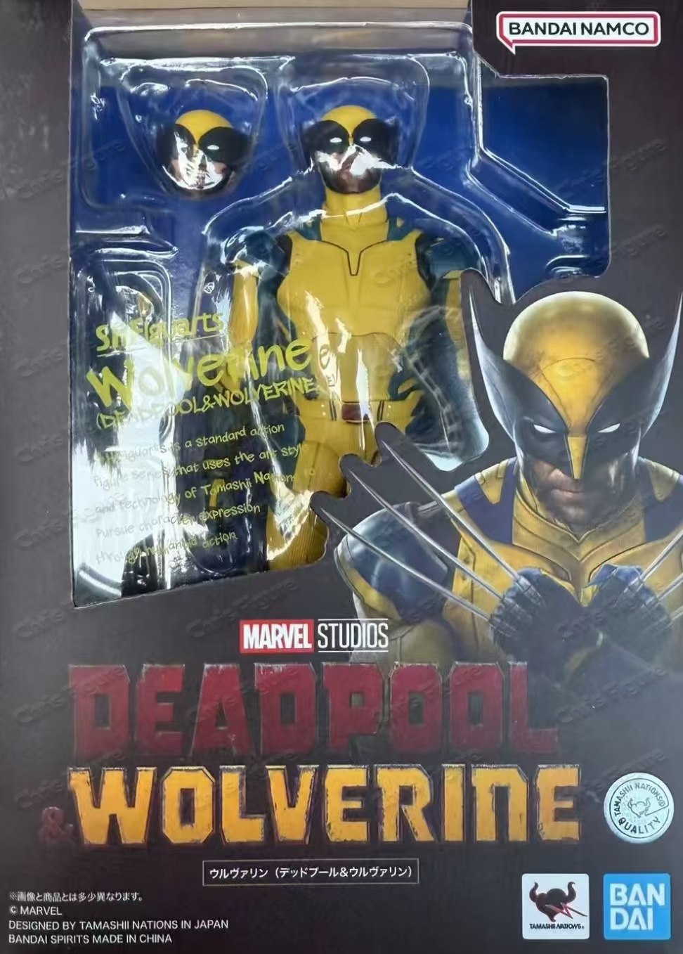 Model Kit Wolverine - Оригинальная коробка Bandai SHF In shock