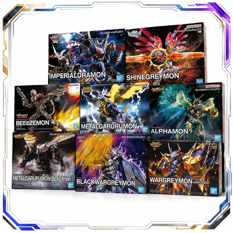 Model Kit Imperialdramon - Оригинальный конструктор Bandai Digimon Figure-Rise Standard