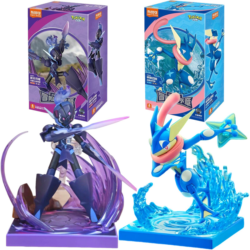 Model Kit Pokemon - Коллекционная фигурка BLOKEES Pokémon Ceruledge Greninja