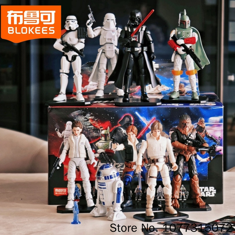 Model Kit Lego - Коллекционная фигурка Blokees Star Wars Galaxy