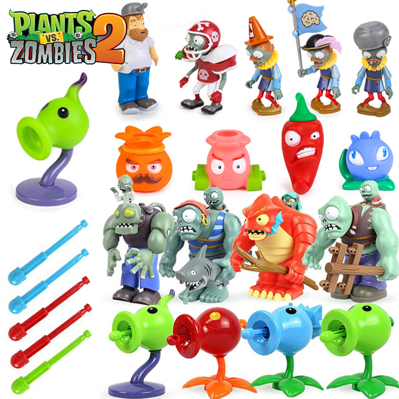 Model Kit Zombie - Набор игрушек Plants Vs Zombies без