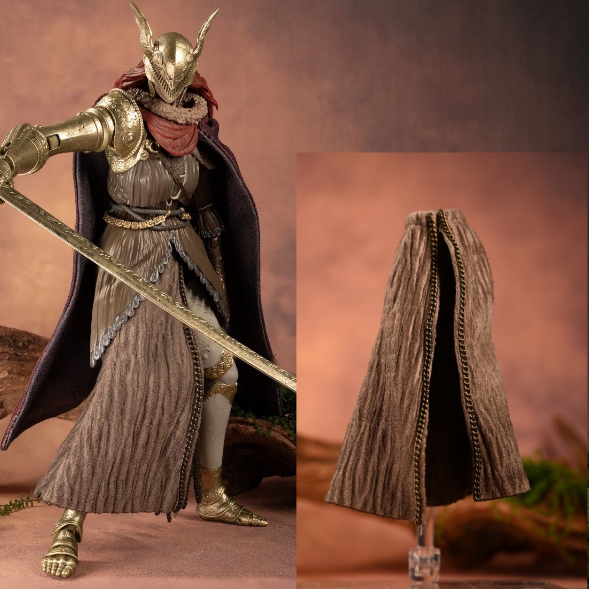 Model Kit Valkyrie - Только одежда (без аксессуаров): миниатюрная коричневая