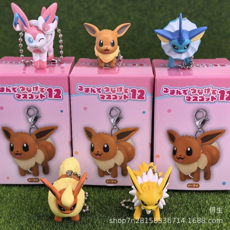Model Kit Eevee - Коллекционные игрушки-сюрпризы Покемон: милые мультяшные фигурки