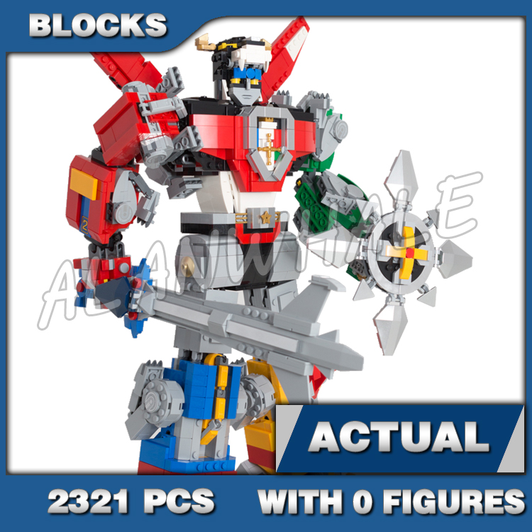 Model Kit Voltron - 2321 шт. идеи Voltron Super Robot