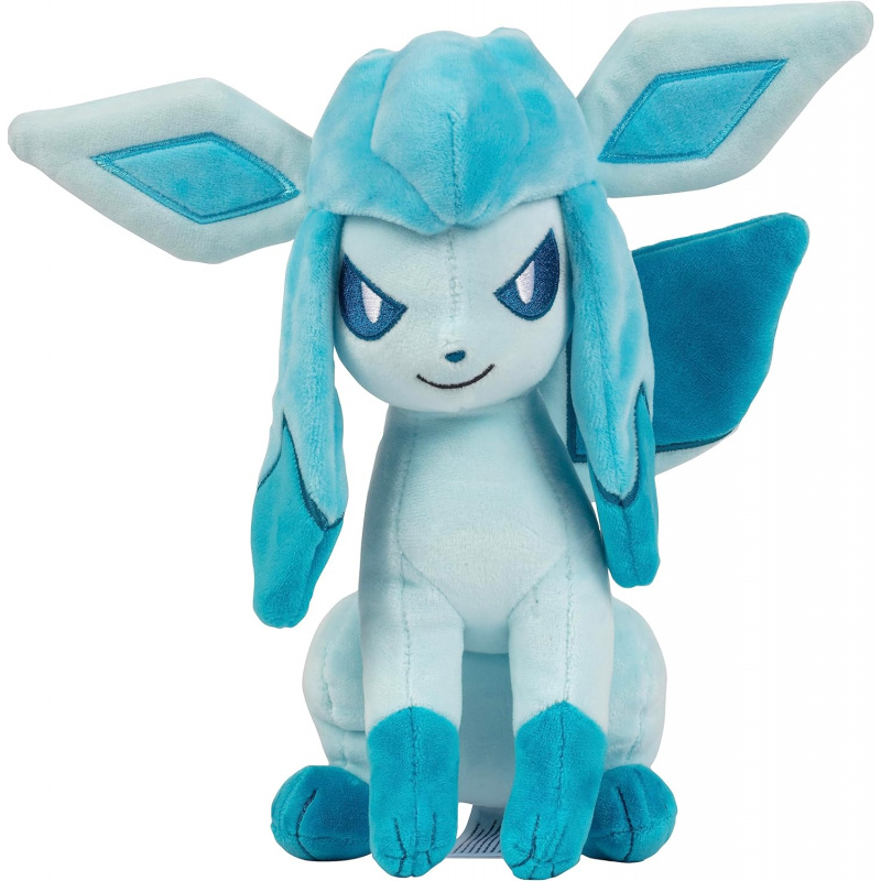 Model Kit Eevee - Плюшевая фигурка Pokémon Glaceon Eevee Evolution,
