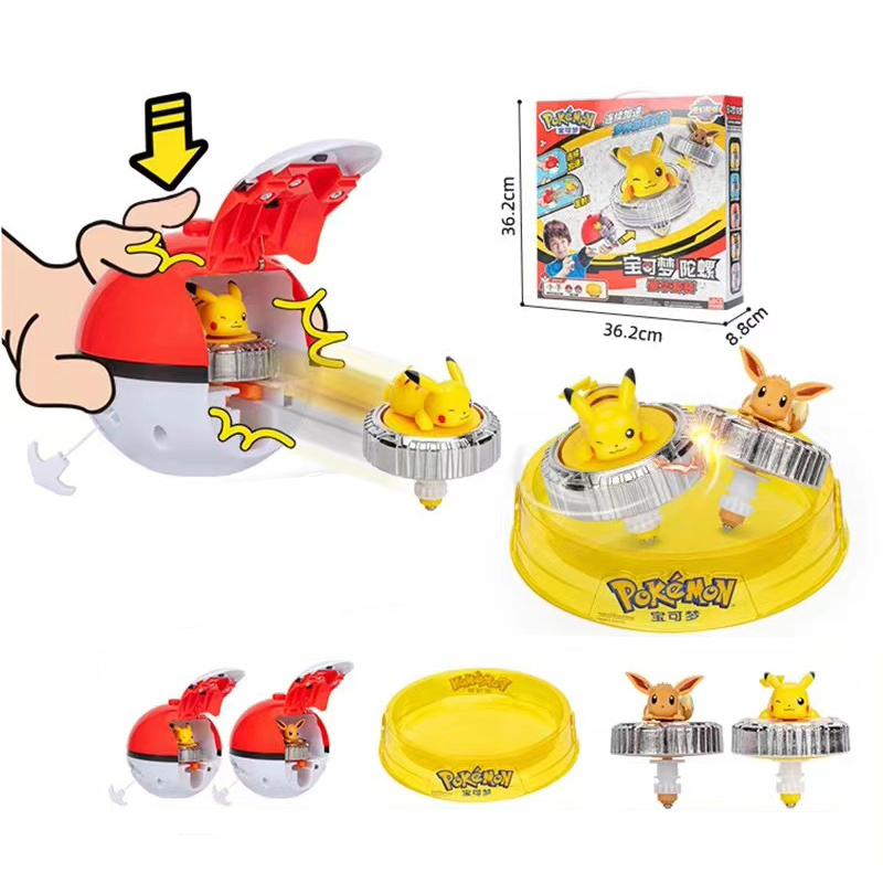 Model Kit Eevee - Аутентичная модель куклы Pokemon Pokeball Pikachu