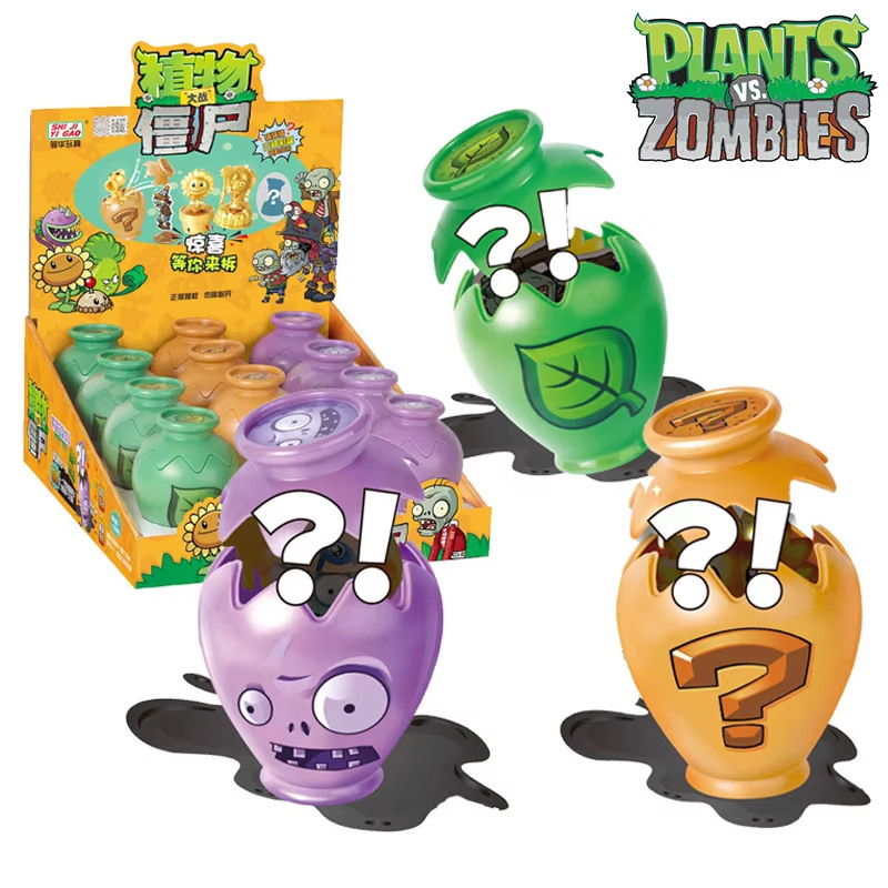 Model Kit Zombie - Набор из 12 фигурок Plants vs.