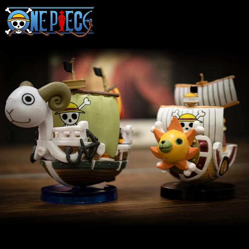 Model Kit One Piece Ship - Аниме-фигурка корабля One Piece: модель Луффи,