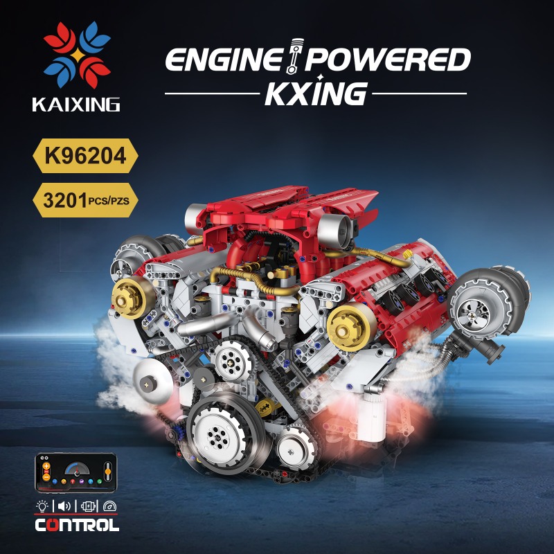 Моторизованный двигатель V8, 3 – обзор и цена Model Kit V8