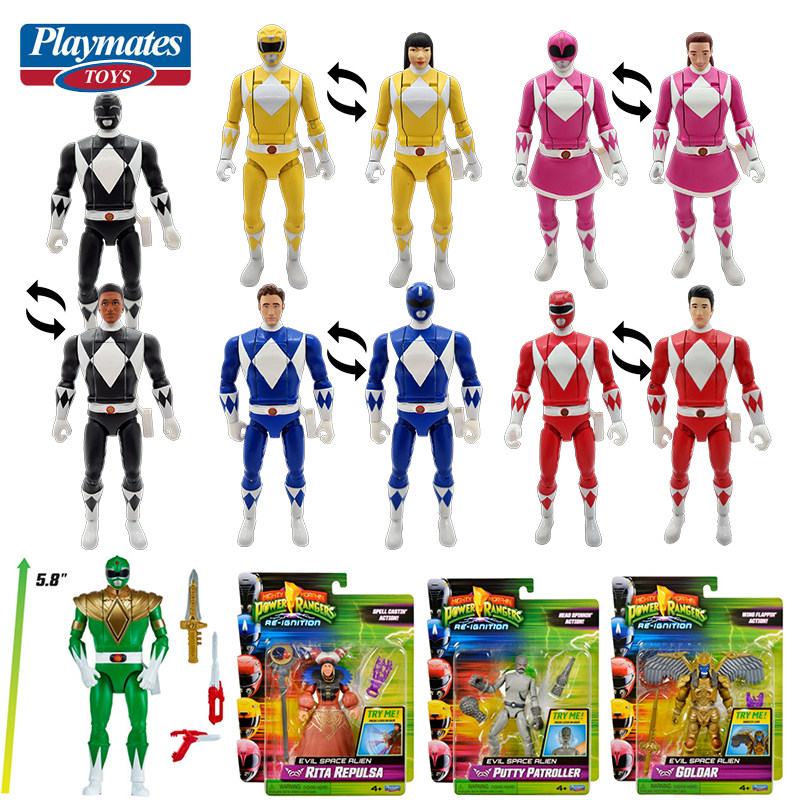 Коллекционная фигурка Green Ra – обзор и цена Model Kit Power Rangers