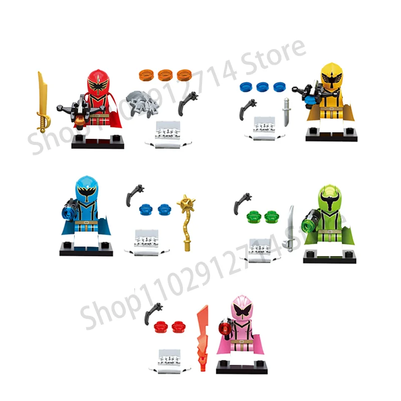 Набор из 5 мини-фигурок Power  – обзор и цена Model Kit Power Rangers