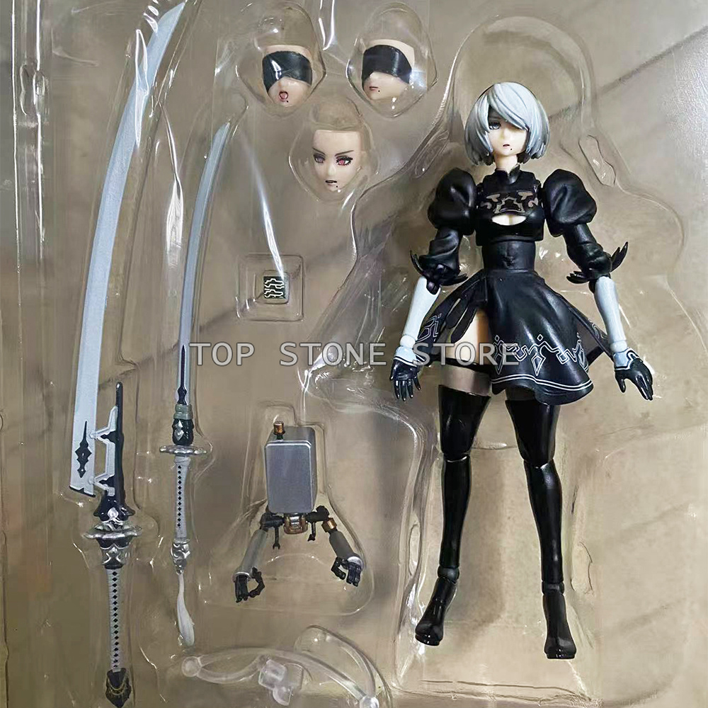 Figma # Фигурка Yorha 2B (643) – обзор и цена Model Kit Nier Automata