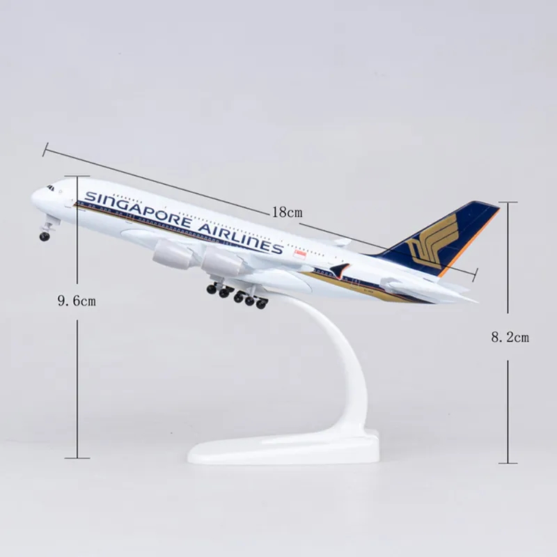 Металлическая модель самолета  – обзор и цена Model Kit Singapore