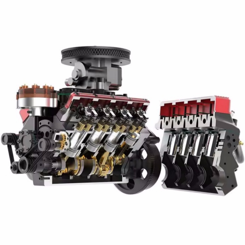 Двигатель TOYAN V8, 4-тактный, – обзор и цена Model Kit V8