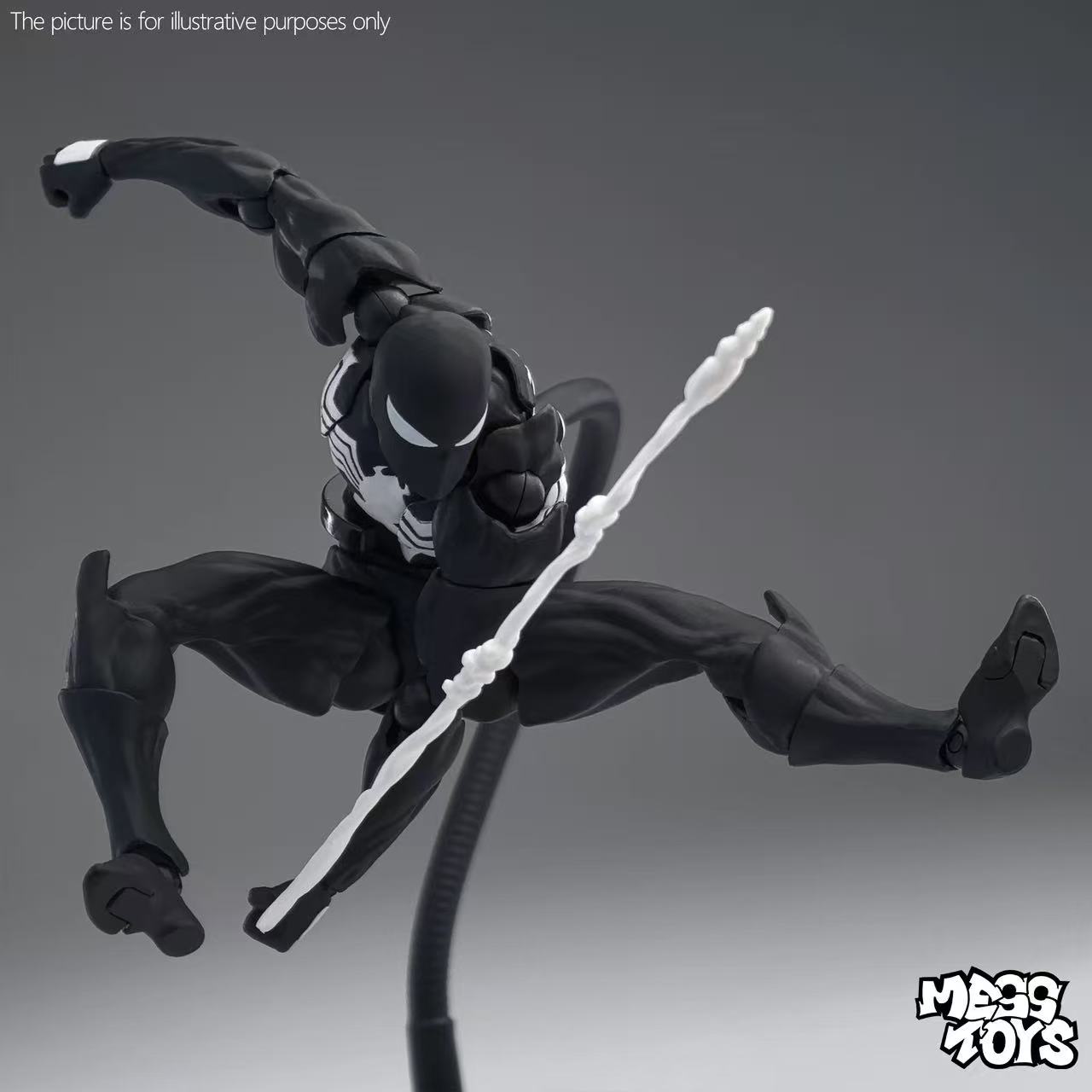 MESS TOYS Черный сосед Симбиот – обзор и цена Model Kit Venom
