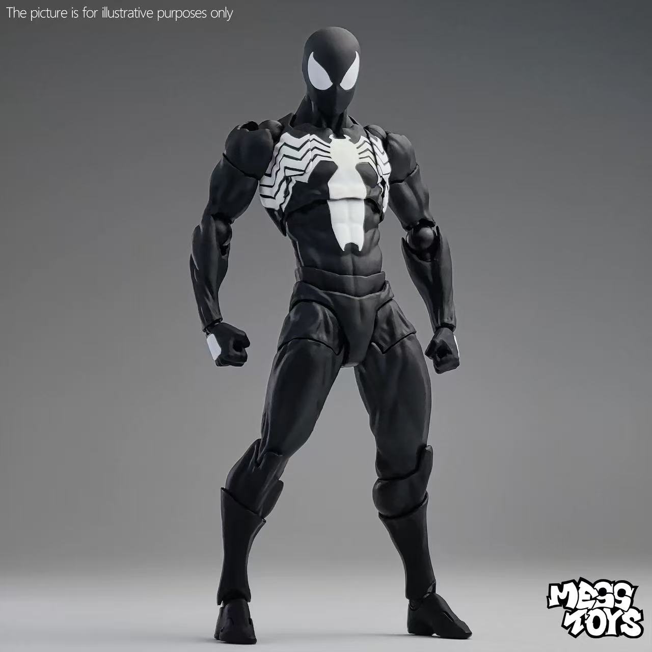MESS TOYS Черный сосед Симбиот – обзор и цена Model Kit Venom