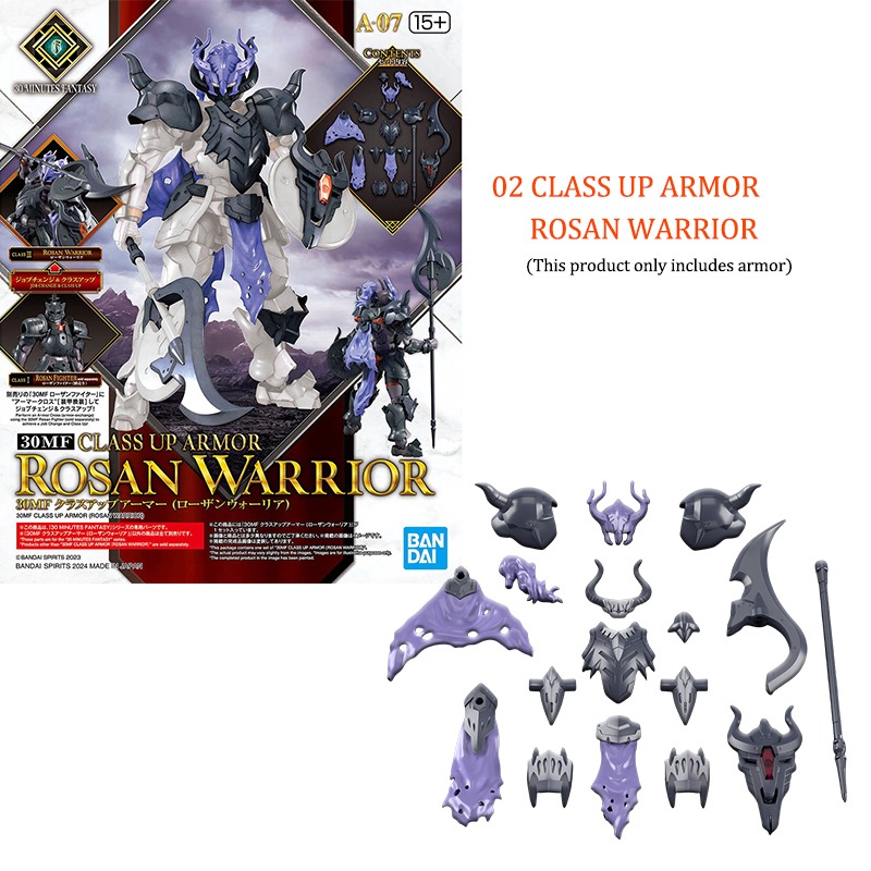 Оригинальный набор Bandai 30MF – обзор и цена Model Kit Japan Shop