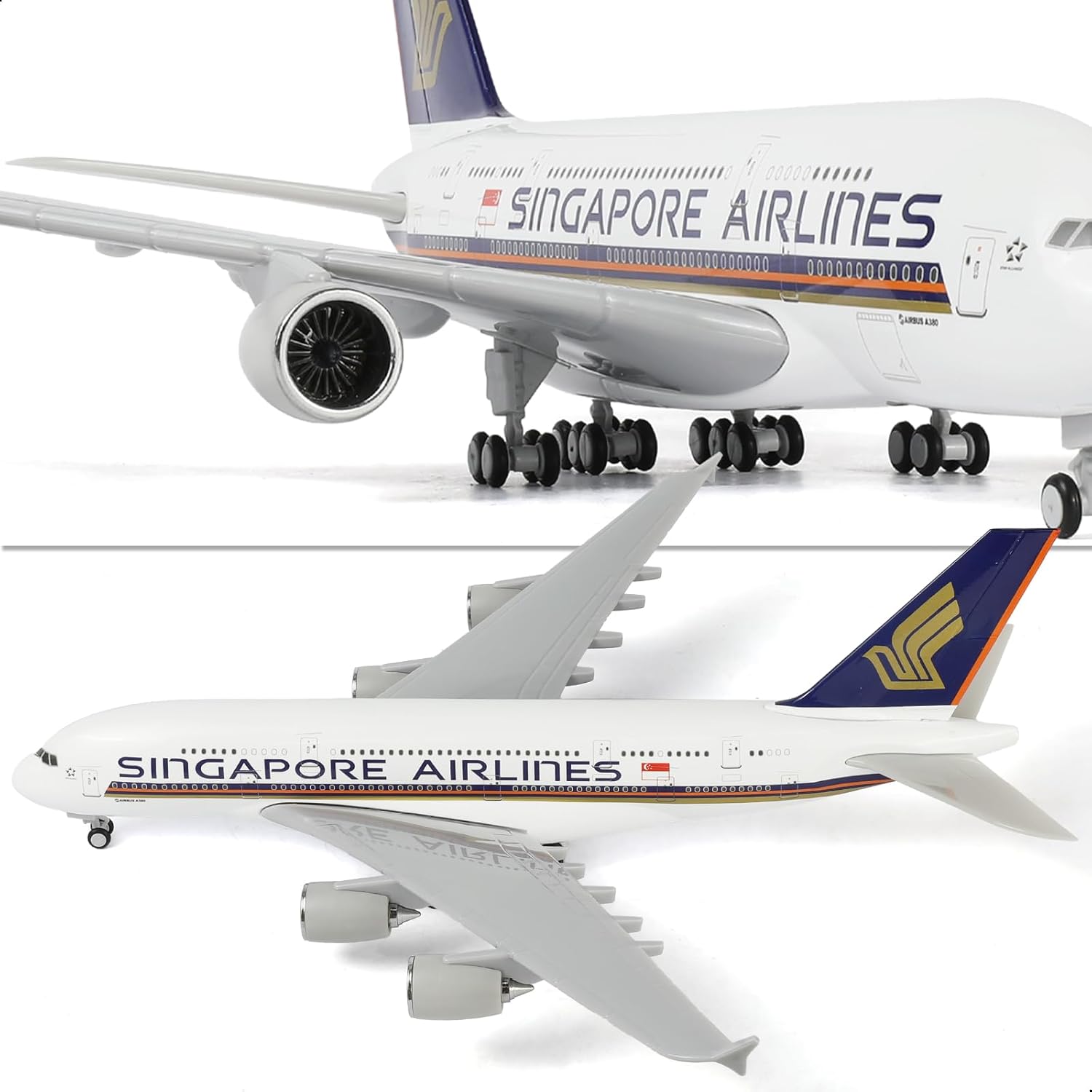 Модель самолета A380 (Сингапур – обзор и цена Model Kit Singapore