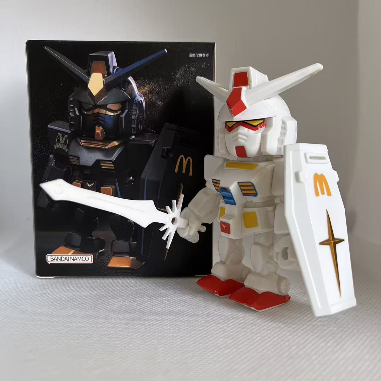 Фигурка Макдоналдс Гандам QMSV – обзор и цена Model Kit Gundam