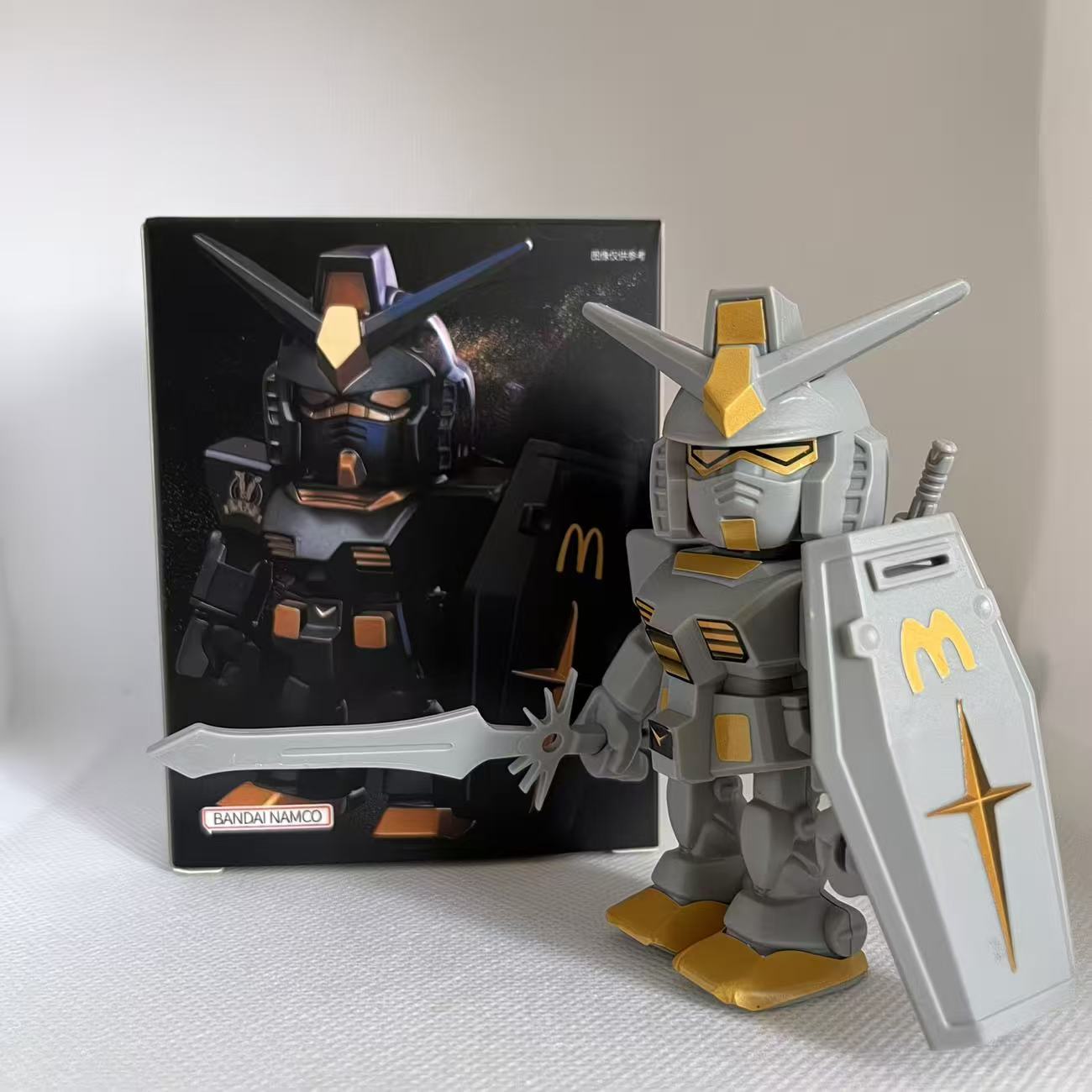 Фигурка Макдоналдс Гандам QMSV – обзор и цена Model Kit Gundam