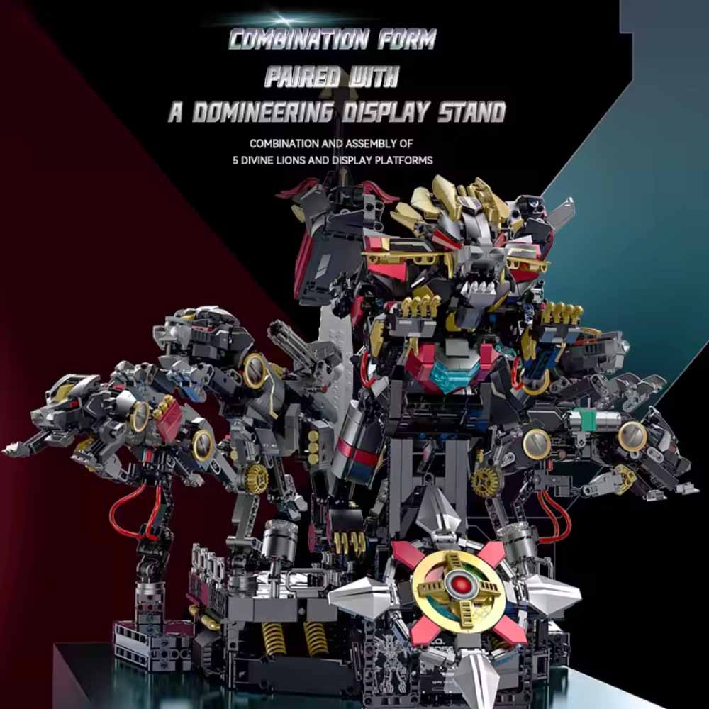 3935 деталей, 3-в-1, Техническ – обзор и цена Model Kit Voltron