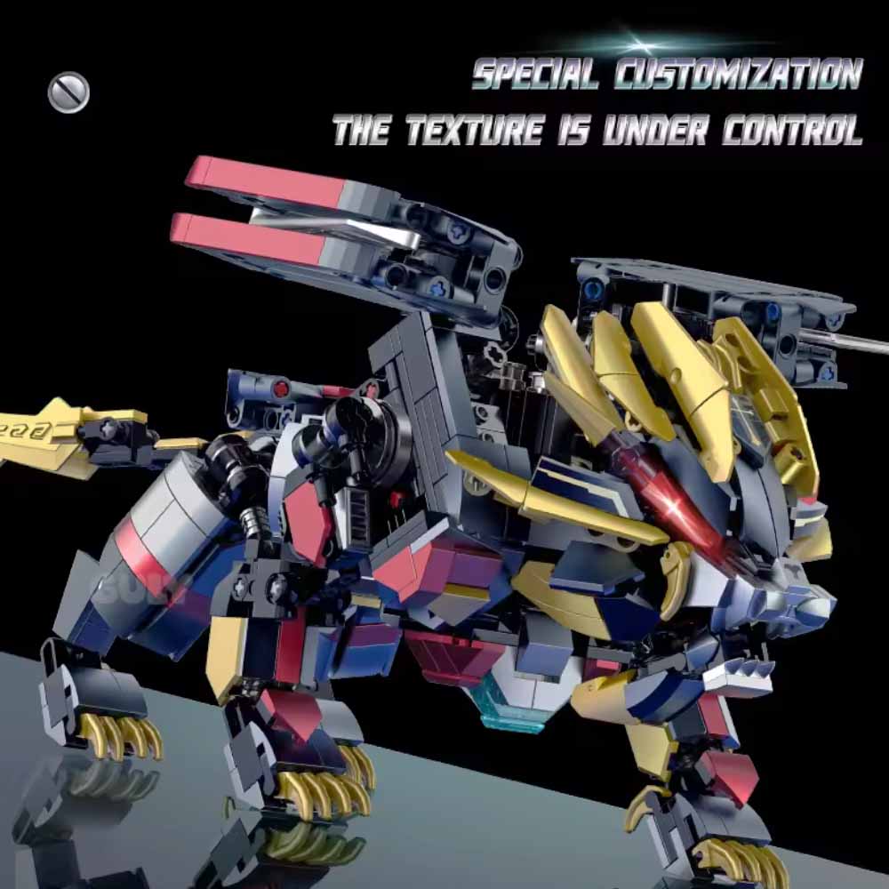 3935 деталей, 3-в-1, Техническ – обзор и цена Model Kit Voltron