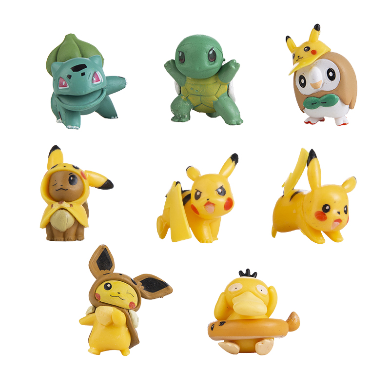 Новый 3-8 см Покемон Горячие м – обзор и цена Model Kit Eevee