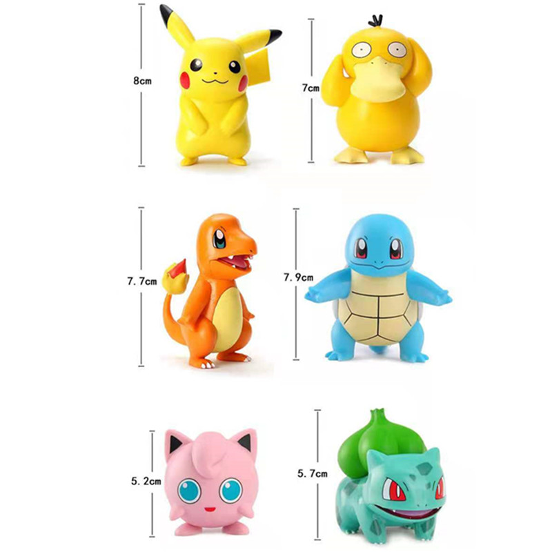 Новый 3-8 см Покемон Горячие м – обзор и цена Model Kit Eevee