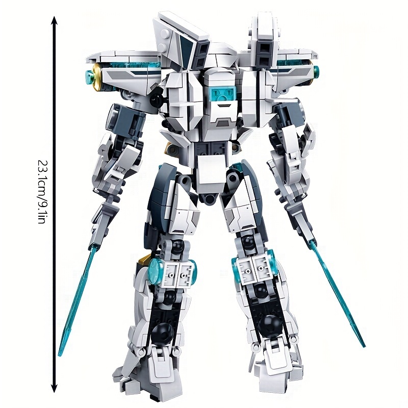 Строительные блоки White Guard – обзор и цена Model Kit Voltron