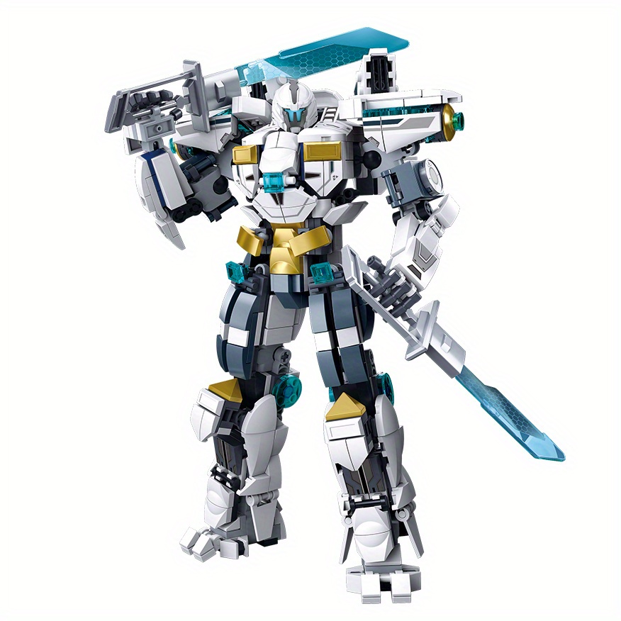 Строительные блоки White Guard – обзор и цена Model Kit Voltron