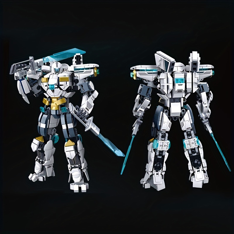 Строительные блоки White Guard – обзор и цена Model Kit Voltron