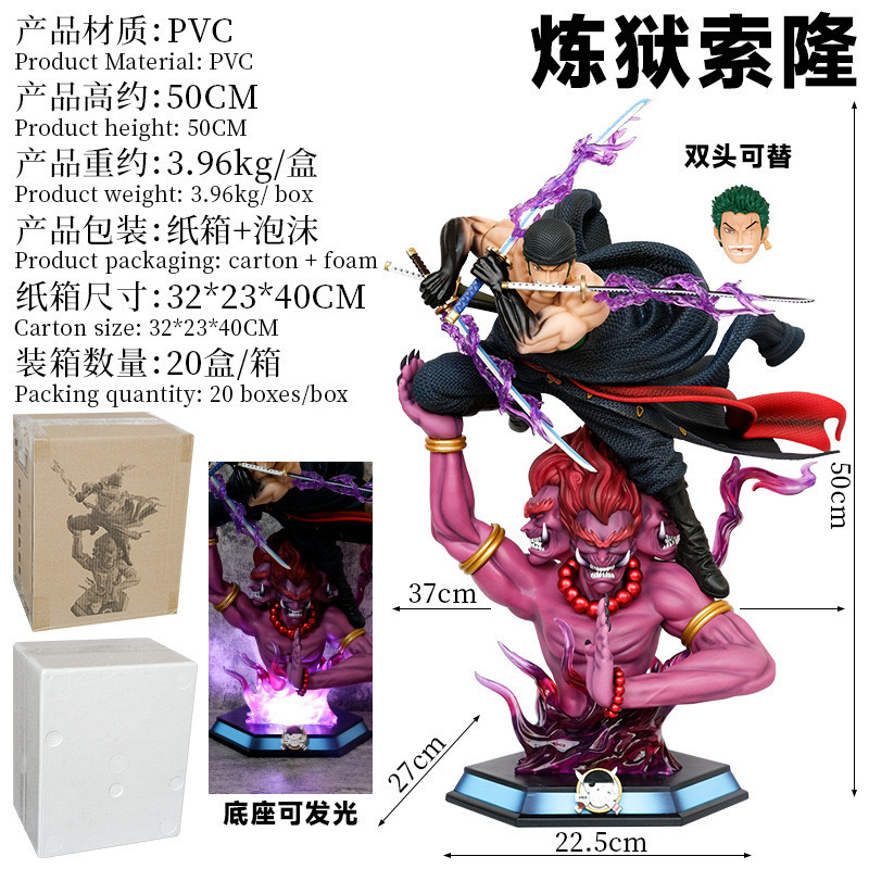 Статуэтка One Piece Roronoa Zo – обзор и цена Model Figure Base