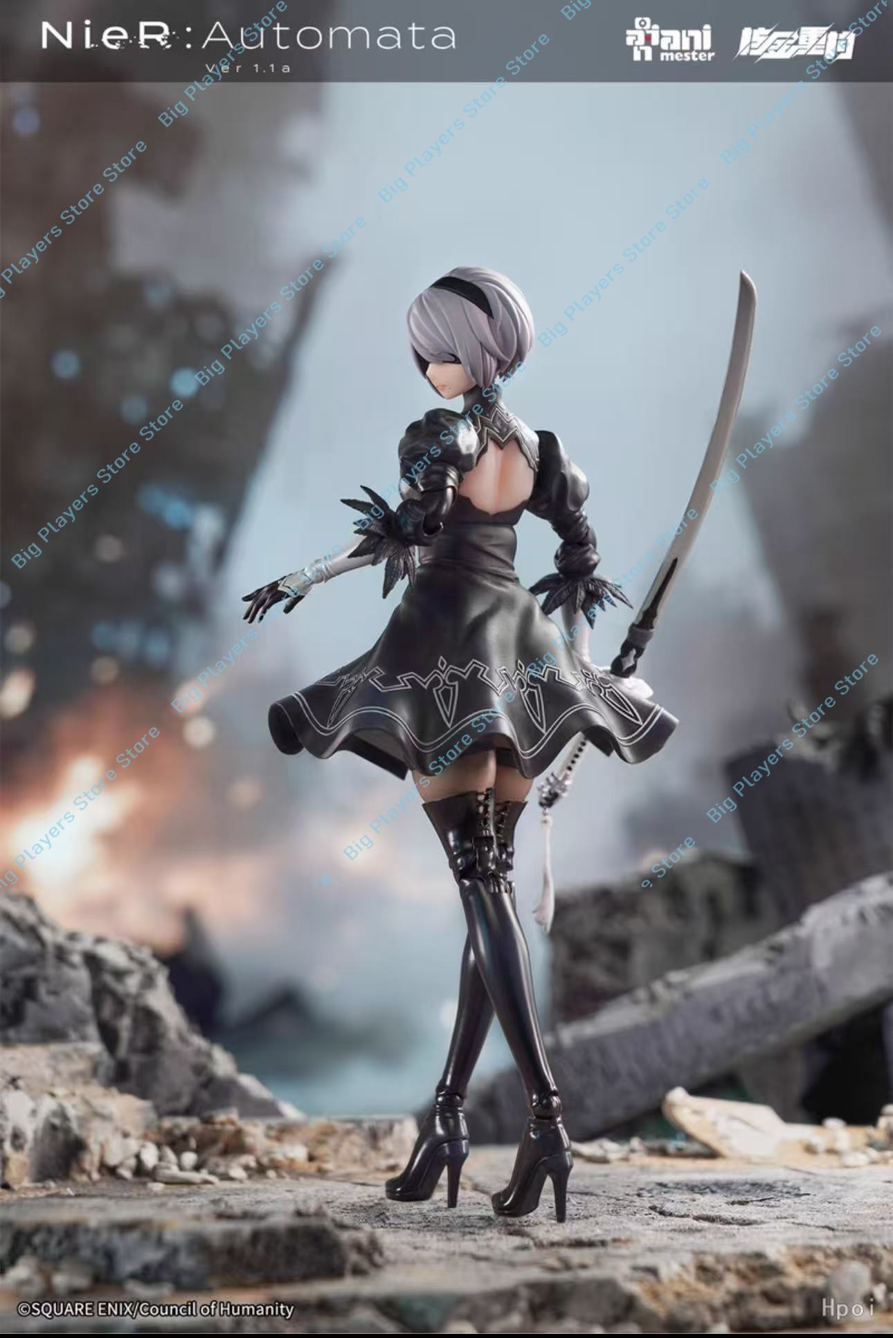 DMJ Nuclear Reconstruction Nie – обзор и цена Model Kit Nier Automata