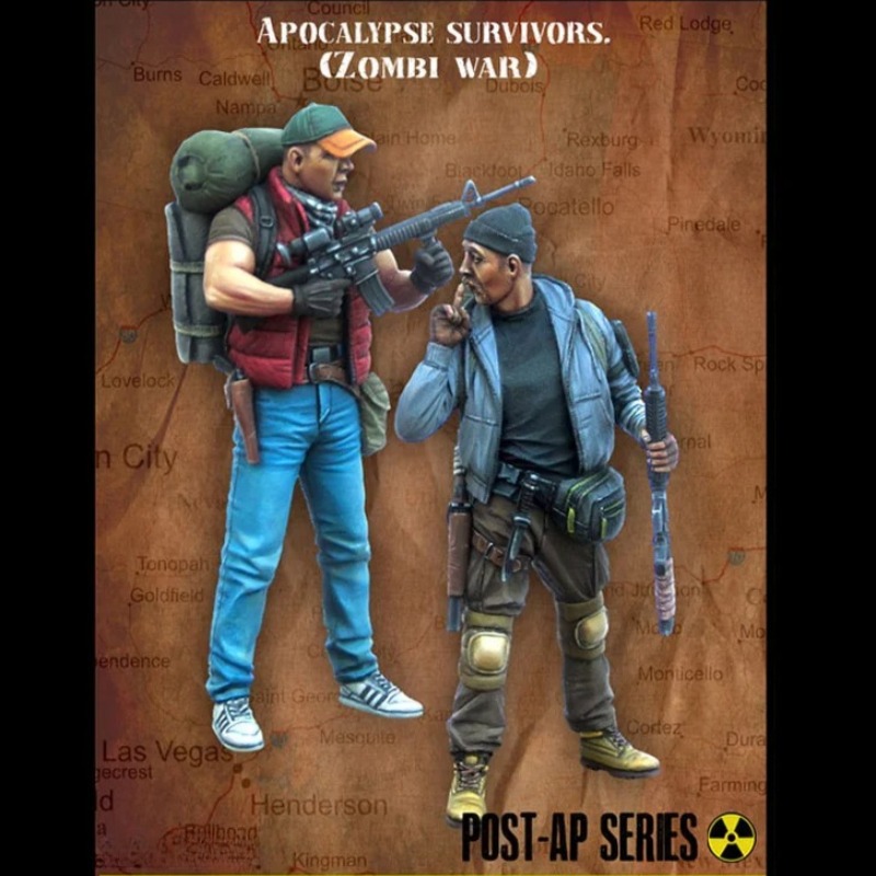 1/35 литая под давлением фигур – обзор и цена Model Kit Zombie