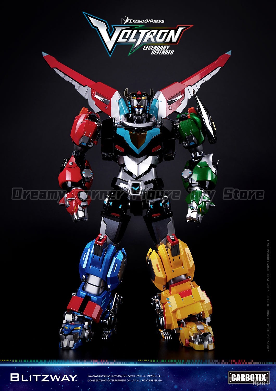 Предзаказ: BLITZWAY Voltron: Л – обзор и цена Model Kit Voltron