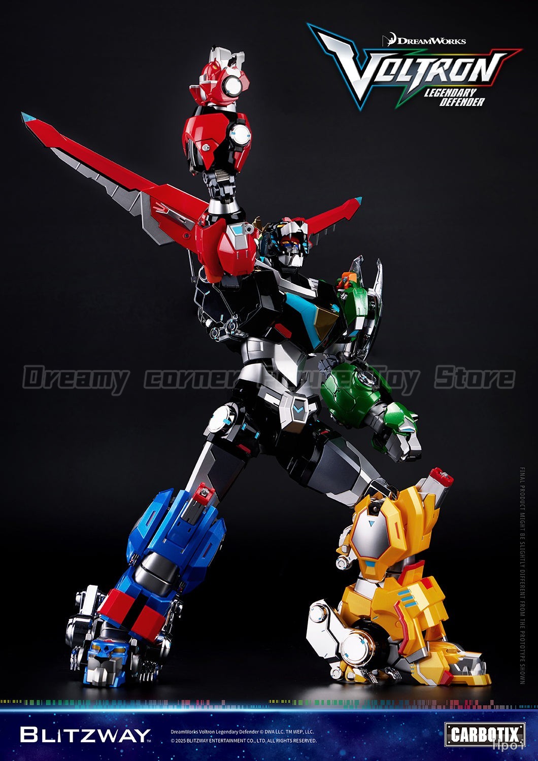 Предзаказ: BLITZWAY Voltron: Л – обзор и цена Model Kit Voltron