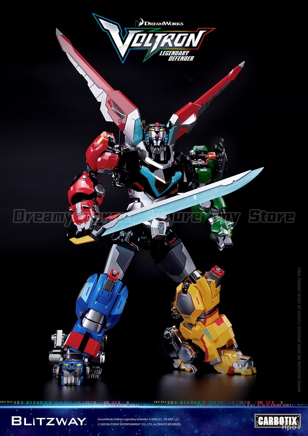 Предзаказ: BLITZWAY Voltron: Л – обзор и цена Model Kit Voltron