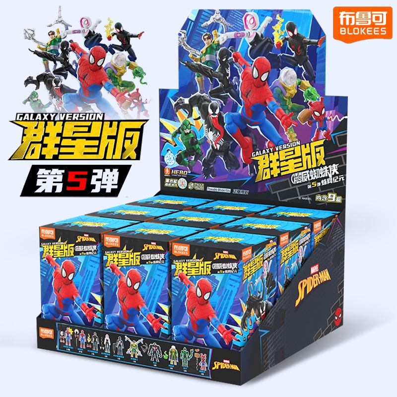 Конструктор Blokees Marvel Sup – обзор и цена Model Kit Venom
